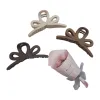 Bow hair clip, shark clip, banana clip, grab clip, multi-functional women's hair accessory Item Picture